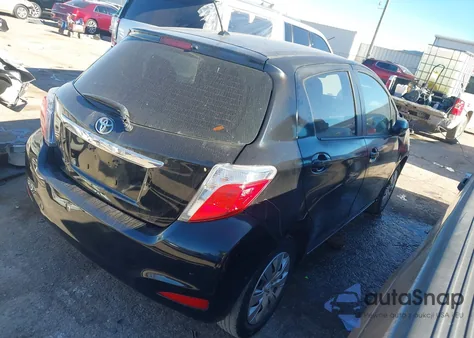 2012 Toyota Yaris Le из США, поврежденный, VIN JTDKTUD34CD526706